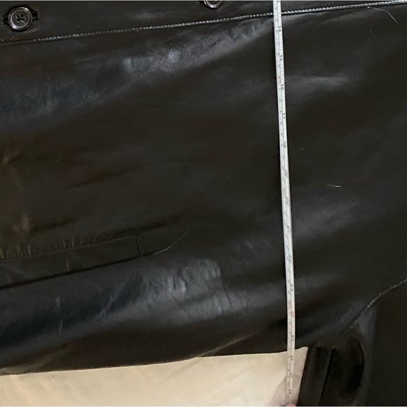 NWT. Andrew Marc men’s XXL coat. Vintage 1990s. Beautiful black calfskin. - Picture 10 of 14
